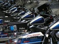 Police motor cycles 2 Royalty Free Stock Photo
