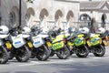 Police motorbike London UK