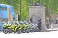 Police motorbike London UK
