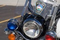 Police motorcycle Royalty Free Stock Photo