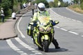 Police Motorcycle Escort for cycle race