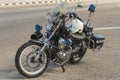 Police motorcycle Havana Royalty Free Stock Photo