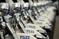 Police Motorcycles Royalty Free Stock Photo