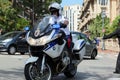 Police Motorcyclist Escort of the Prince of Monaco