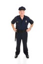 Police Officer Full Body Front Royalty Free Stock Photo