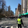 Police Officer, NYPD, March for Our Lives, NYC, NY, USA Royalty Free Stock Photo