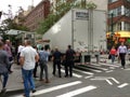 Police Arrive to the Scene of an Accident, NYC, NY, USA