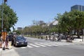 Urban road in Buenos Aires, Argentina