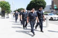 Police Officers during The Families Belong Together march