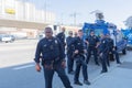 Police Officers during The Families Belong Together march