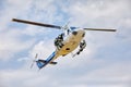 Police Officers Rappelling from Helicopter in Varazdin, Croatia
