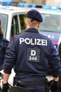 Police operations and police control in Vienna Lockdown Shutdown