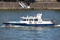 Police patrol boat Royalty Free Stock Photo