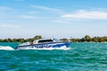 Police patrol in Venice, Italy Royalty Free Stock Photo