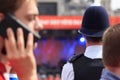 Police protect crowds at Canada Celebrations in London 2017