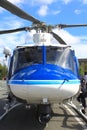 Police Rescue Helicopter Royalty Free Stock Photo