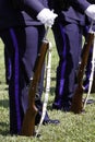 Police Rifle Team Honor Guard Rifle and Sling