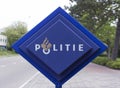Police sign dutch netherlands