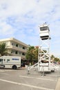 Police on South Beach Miami Royalty Free Stock Photo