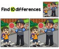 Police Traffic Officer Find The Differences