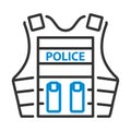 Police Vest Icon