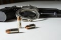 Police weapons Royalty Free Stock Photo