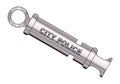 Police Whistle On A White Background