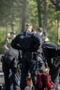 Police At Work During The Rebellion Extinction Demonstration At Amsterdam South The Netherlands 21-9-2020