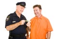 Policeman Accepts Bribe Royalty Free Stock Photo