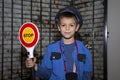 Policeman boy Royalty Free Stock Photo