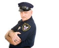 Policeman Serious and