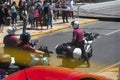 policia de la ciudad police on motorcycles Buenos aires