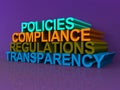 Policies compliance regulations transparency