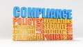 Policy, laws and compliance Royalty Free Stock Photo