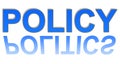 Policy or Politics Royalty Free Stock Photo