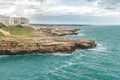 Polignano a Mare, Bari, Italy. Old town built on the rocky cliffs