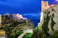 Polignano a mare evening view Royalty Free Stock Photo
