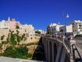 Bourbon Bridge, Polignano a Mare, Italy Royalty Free Stock Photo