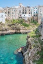 Polignano a Mare, Bari Province, Apulia, southern Italy. Royalty Free Stock Photo