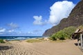 Polihale Beach State Park - Kauai, Hawaii, USA Royalty Free Stock Photo