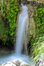 Polilimnio waterfall,peloponnese, greece Royalty Free Stock Photo