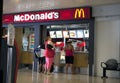 POLINESIA- JUNE 16: people buy food in McDonalds at the airport on june 17, 2011 in Polynesia