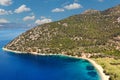 Polis beach in Ithaki, Greece