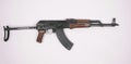 Polish AK47 AKMS Royalty Free Stock Photo