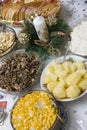 Polish Christmas table Royalty Free Stock Photo