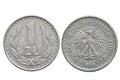 1986 Polish coin Royalty Free Stock Photo