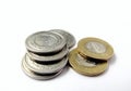 Polish coins Royalty Free Stock Photo