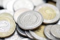 Polish coins Royalty Free Stock Photo