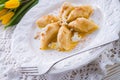 Polish Curd dumplings