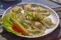 Polish dumplings Royalty Free Stock Photo